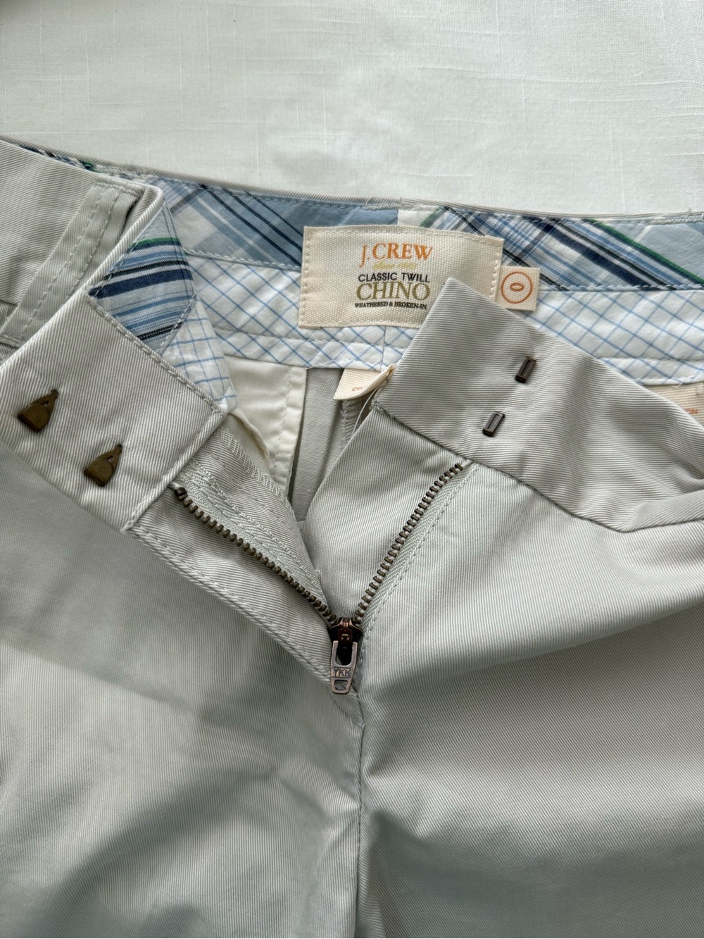 J Crew Women’s Classic Twill Cotton Chino Shorts Size 0 Lot of 2 - Picture 3 of 9